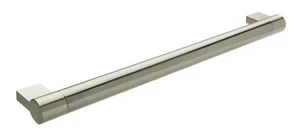 Hafele Chelsea Bar Handle, Zinc Alloy/Stainless Steel, Keyhole,  Centres 128mm - Picture 1 of 3