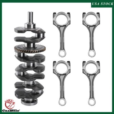 Engine Crankshaft / 4X Connecting Rods for Toyota Camry RAV4 2004 2005 2006 2007 - Image 1 of 4