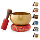 4" Tibetan Singing Bowl Ser for Meditation and Prayer