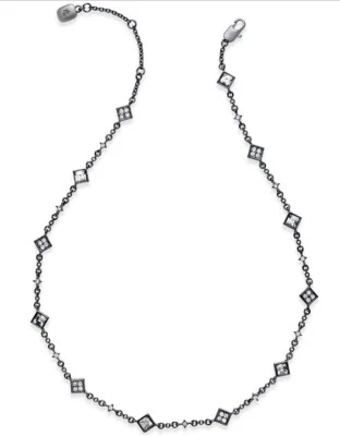 $78 Lauren Ralph Lauren Hematate Crystal Strand Necklace Lo #465 - Image 1 of 4