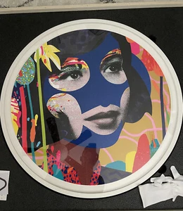 Paul Insect - The Reflection Blue Framed, Signed & Numbered Print xx/100 - Picture 1 of 1