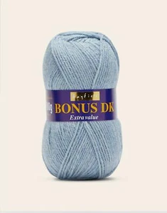 Sirdar Hayfield Bonus DK Hilo De Tejer Doble 100g - 591 Sky Marl - Imagen 1 de 1