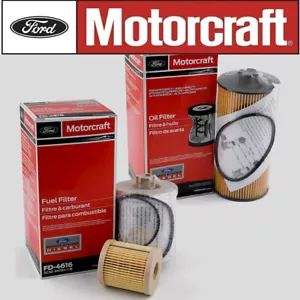 Genuine OEM 6.0L Diesel Oil Fuel Filter Kit for 2003-07 D F250 F-250 SUPER DUTY - Picture 1 of 6