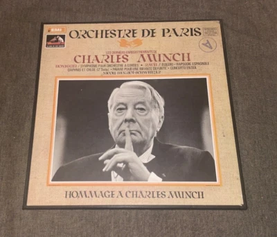 HMV CVB 2281-2 ed1 SEMI Charles Munch: Ravel, Honegger. LAST RECORDINGS, NM/MINT - Image 1 of 4