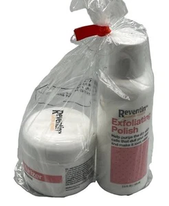 Reventin 2 pack Intensive Moisturizer 2floz Exfoliating Polish 3.5oz READ NEW - Picture 1 of 3