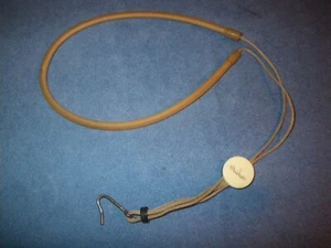 VINTAGE BRILHART SAXOPHONE NECK STRAP - RARE RUBBER TUBE STYLE - for Selmer etc. - Picture 1 of 5