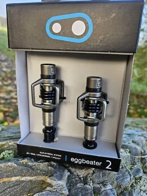 Crankbrothers Eggbeater 2 pedales sin clip MTB con tacos Foto 1 de 2