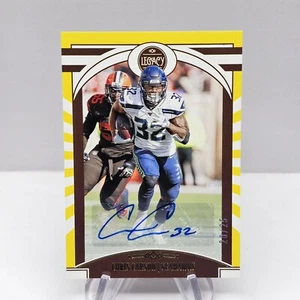2020 Panini Legacy CHRIS CARSON Auto Yellow 20/25 - Picture 1 of 2