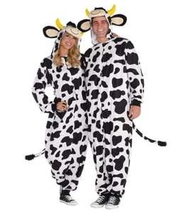 Cow - Zipster Jumpsuit - Costume - Adult - Plus - 2XL - Picture 1 of 1
