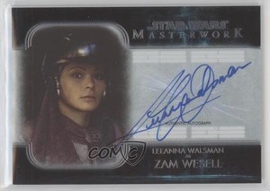 2020 Topps Star Wars Masterwork Rainbow Foil 41/50 Leeanna Walsman as Auto 05na