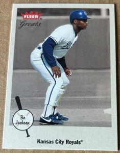 BO JACKSON 2002 FLEER GREATS Card #16 NM-MT Condition - Picture 1 of 2