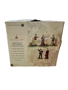 Department 56 Seasons Bay "Arriving at the Station" 5er Set (#56.53416) - Neu - Bild 1 von 2