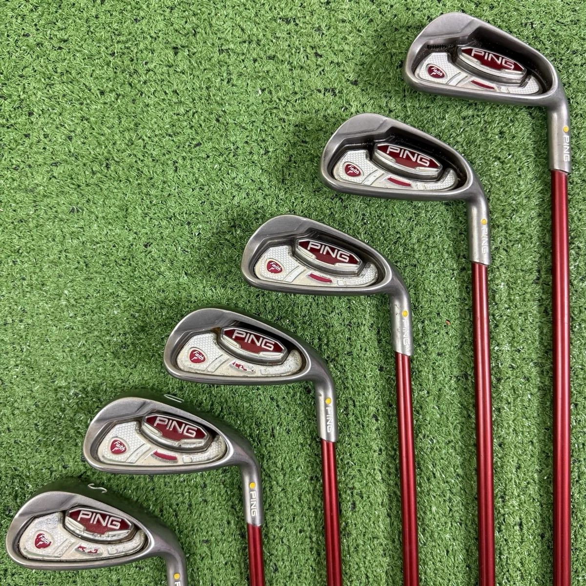 激レアレディースレフティPING Faith ドライバー 14° 訳あり品 Ping Women Ladies Iron Set Golf Clubs for sale | eBay