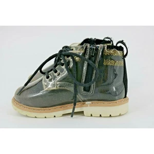 Zara Baby Mädchen Schnürstiefel schwarz Größe 22 / 6,5  - Bild 1 von 3