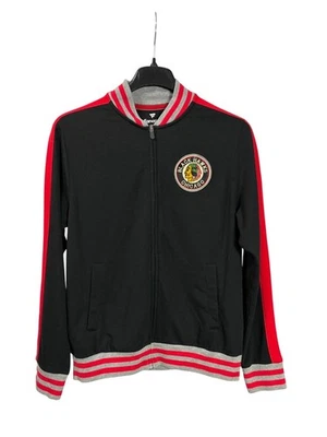 Fanatics Mens Chicago Blackhawks Full Zip Jacket Size S Team Logo - Image 1 of 4