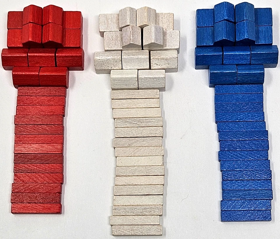 Settlers of Catan #483 2003 Edition Replacement 6 Cities 15 Settlements 42 Roads Foto 1 de 1