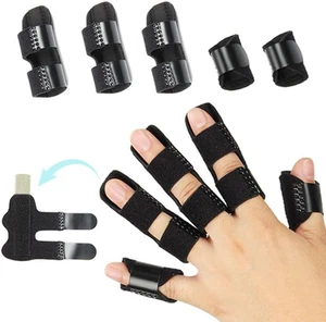 4/5 Stück Trigger Fingerschiene, Fingerbandage zum Richten oder Stützen NEU USA - Bild 1 von 11