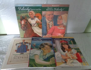 (5)  American Girl Softcover Books -  Felicity - Molly - Picture 1 of 1
