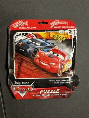 Disney Pixar Cars Lightning McQueen ¡24 piezas rompecabezas sobre la marcha! Foto 1 de 2