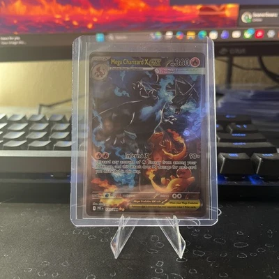 Mega Charizard X ex SAR 125/094 Phantasmal Flames English 2025 - Mint/Near Mint - Image 1 of 4