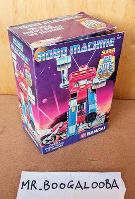 Bandai 1984 Robo Machine Super Go-Bots Cy-Kill MIB COMPLETE - Immagine 1 di 4