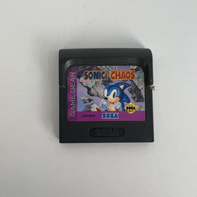 Sonic Chaos Sega Game Gear 1993 Gamegear