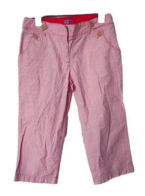 Cortos capri a rayas rojas y rosas Izod para mujer talla 6 Foto 1 de 4