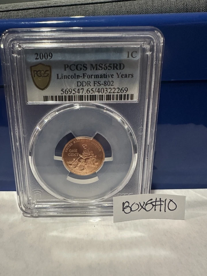 2009 PCGS MS65RD Lincoln-Formative Years DDR FS-801 - Image 1 of 1