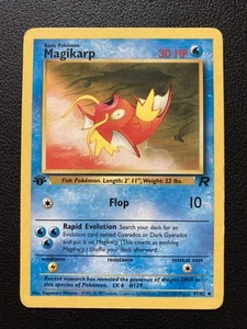 1st Edition Magikarp 47/82 - Team Rocket - HP - Picture 1 of 11