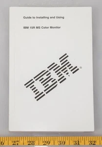 IBM 15R MS Color Monitor User's Guide Instruction Manual - Picture 1 of 1