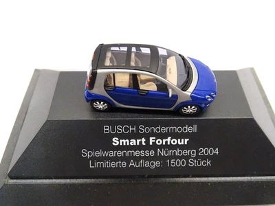Busch 1:87 Sondermodell Smart Forfour Limitiert Auflage 1500 Stück Nürnberg 2004 - Bild 1 von 4