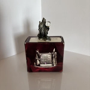 tudor mint myth and magic pewter Wizard Of Light 3527 Figurine - Picture 1 of 8