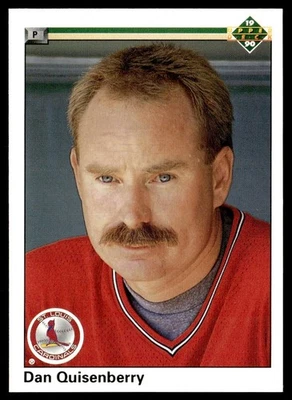 1990 Upper Deck Dan Quisenberry St. Louis Cardinals #659 - Image 1 of 2