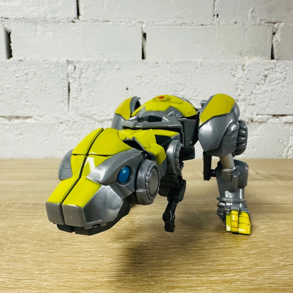 Figura Academia Bumblebee Dinobot Transformers Playskool Rescue Bots 4.5" Foto 1 de 4