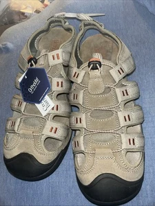 Croft & Barrow Combs Men's Fisherman Sandals Olive Or Taupe Size 13 Ortholite - Picture 1 of 3