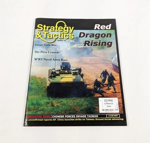 STRATEGY & TACTICS Magazine #250 RED DRAGON RISING War Game UNPUNCHED COMPLETE - Picture 1 of 2