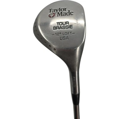 Taylor Made USA Tour Brassie 12° Loft Driver Mens RH Steel Shaft Golf Pride 44" - Image 1 of 4