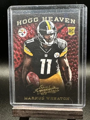 2013 Panini Absolute - Hogg Heaven Markus Wheaton #83 (RC) - Image 1 of 2