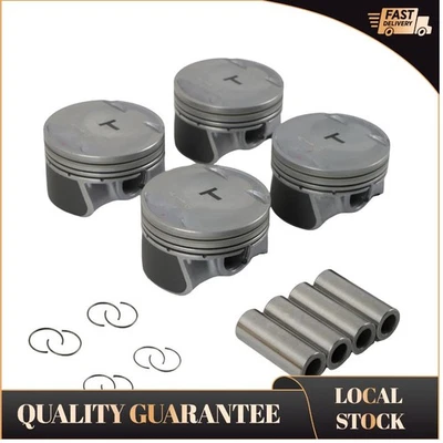 4-Piece Piston Kit For 2009-2023 Hyundai Sonata, Elantra, Veloster Foto 1 de 4