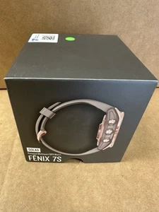 Garmin fenix 7S Solar Sapphire 42mm GPS Premium Multi sport Smartwatch - GOLD - Picture 1 of 7