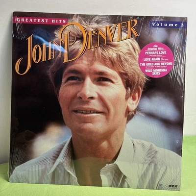JOHN DENVER “Greatest Hits Vol. 3” LP, 1984 RCA  AJL5313, vinyl EX, cover EX ! Foto 1 de 4