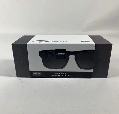 Gafas de sol Bose Frames Tenor rectangulares Bluetooth Audio - Negras (NUEVAS SELLADAS) Foto 1 de 4