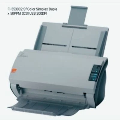 FI-5530C2 Sf Color Simplex Duplex 50PPM SCSI USB 200DPI - Image 1 of 3