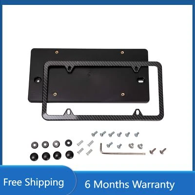Rear License Plate Bracket 8V5827113B9B9 for AUDI A3 S3 2014-2024 + Screws New - Image 1 of 4