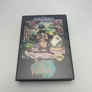 Sega Genesis Game Tas-Mania CIB Complete In Box A - Picture 1 of 3