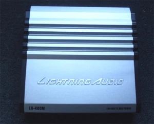 2 x Lightning Audio LA-4100, Rockford unterstützt 400 Watt 1-D Subwoofer Verstärker - Bild 1 von 3