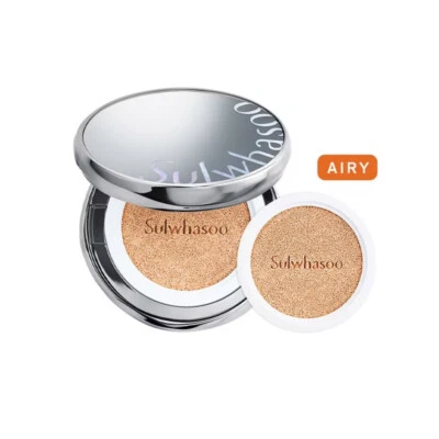 Sulwhasoo New Perfecting Cushion Airy 15g x 2 (origianl + Refill)  Natural Glow - Image 1 of 2
