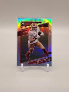 George Kittle 2021 Donruss Optic #191 Silver Holo Prizm - Picture 1 of 2