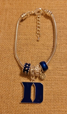 DUKE Blue Devils 356 Betsy Style Charm Bracelet by Sandol Cover