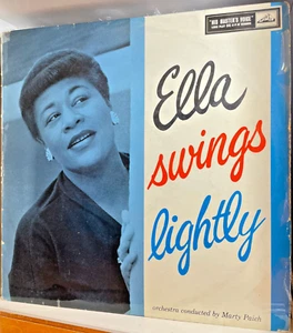 ELLA FITZGERALD - ELLA SWINGS LIGHTLY 1958 UK Press His Master's Voice LP - Picture 1 of 6